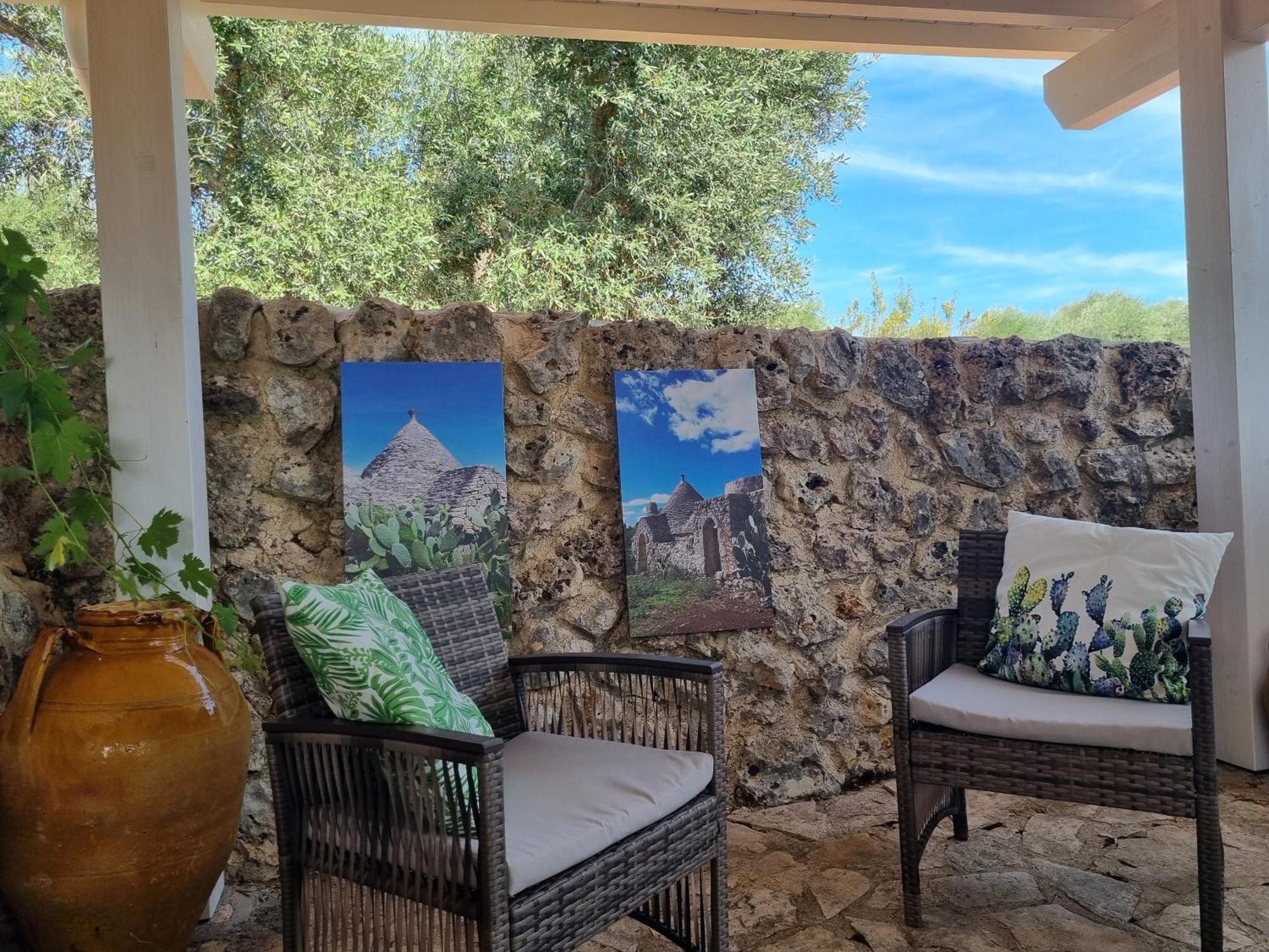 Bed and Breakfast Trulli Di Spinaruta Гротталье Экстерьер фото