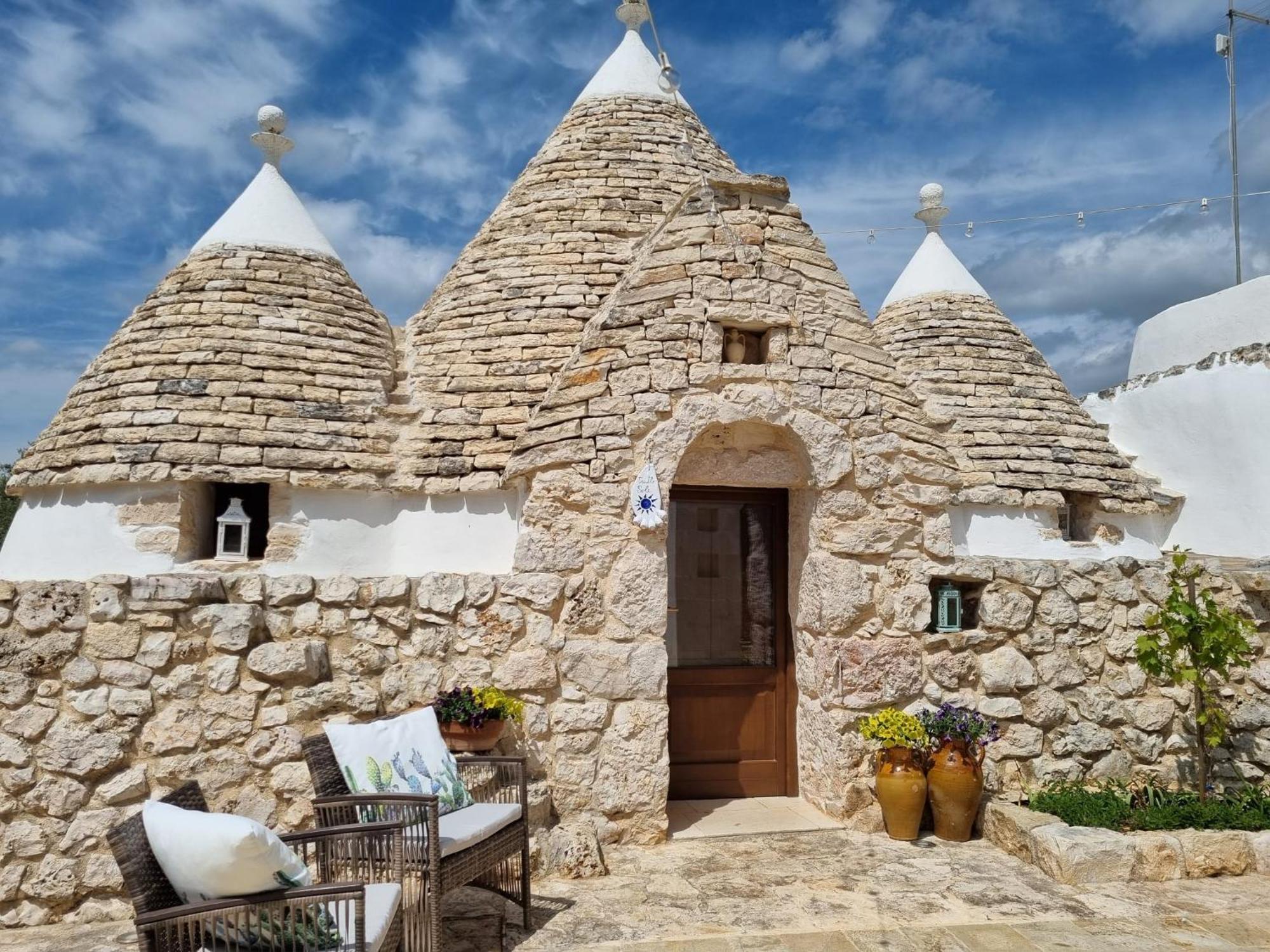 Bed and Breakfast Trulli Di Spinaruta Гротталье Экстерьер фото